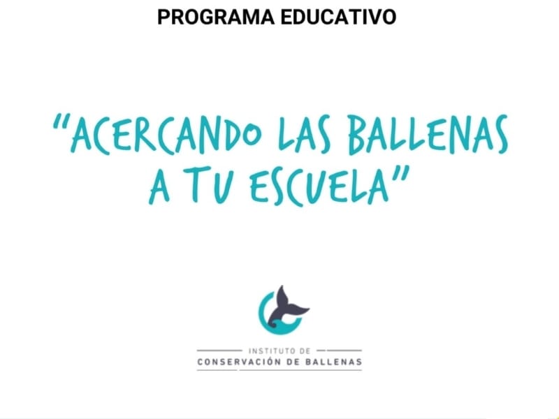 ACERCANDO LAS BALLENAS A TU ESCUELA: Programa Educativo para docentes y educadores